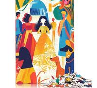 Puzzle fauviste Vivant Las Meninas pour Adultes et Adolescents 500 pièces Puzzles pour Adultes Puzzles Décoration d'intérieur Puzzle Jouets 500 pièces (52x38cm)