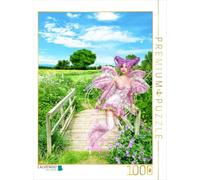 Puzzle · Fee Willowy | L'une des œuvres d'art les plus appréciées de Dolphins… · 1000 pièces · Format assemblé 64 × 48 cm · CALVENDO Puzzle