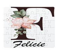Puzzle Felicie | 30 Pièces 24 × 19 cm Carton Brillant 2 mm | Message à Reconstituer Annonce Surprise | Cadeau Anniversaire Noël
