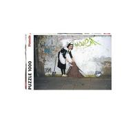 Piatnik Puzzle 1000 pièces – Femme de ménage (Banksy) Multicolore