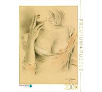 Puzzle · Femme Fatale | Peinture au pastel érotique, réalisée et signée à la main · 2000 pièces · Format assemblé 90 × 67 cm · CALVENDO Puzzle