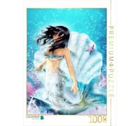 Puzzle · Fenja, la sirène | L'une des œuvres d'art les plus appréciées de Dolphins… · 1000 pièces · Format assemblé 64 × 48 cm · CALVENDO Puzzle