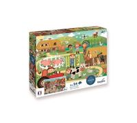 Puzzle Ferme et Ville de 2 à 24 pièces