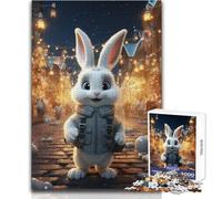 Puzzle Festif d'animaux en Pixels, 1000 pièces, Jeu éducatif et Stimulant pour la Concentration, idée Cadeau Originale et touchante, Format 38x26cm