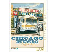 Puzzle · Festival de Musique de Chicago 1968 | 1000 pièces · Format assemblé 64 × 48 cm · CALVENDO Puzzle