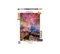 Puzzle Feu d'artifice du 14 juillet à Paris 1500 pièces