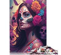 Puzzle Fiesta of Life 1000 pièces pour Adolescents - Jeu de Puzzle créatif en Papier, Jouet Familial, défi de difficulté Variable - 38 x 26 cm / 1000 pièces