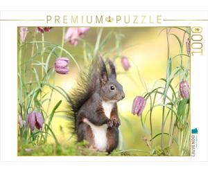 Puzzle · Fille-Fleur | L'é uil eurasien dans toutes ses possibilités de couleurs · 1000 pièces · Format assemblé 64 × 48 cm · CALVENDO Puzzle
