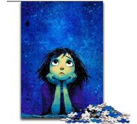 Puzzle Fille regardant Le Ciel 1000 pièces pour Adultes et Adolescents, Jeux éducatifs, décoration d'intérieur, à Offrir en Cadeau à Toute la Famille (50x75cm)