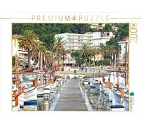 Puzzle · Fischerboote im Hafen Von Port de Sóller 2000 Teile Puzzle quer | Kalmarfischerei auf Mallorca · 2000 pièces · Format assemblé 90 × 67 cm · CALVENDO Puzzle