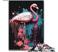 Puzzle Flamants Roses 2000 pièces pour Adultes et Adolescents, Anti-Stress, séjour à la Maison, Interaction Parent-Enfant (70x100cm)