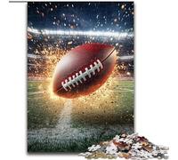 Puzzle Flame Rugby pour Adultes 1000 pièces, à partir de 14 Ans, idées Cadeaux pour améliorer la mémoire 50x75cm