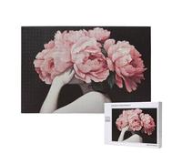 Puzzle Fleur 2000 Pièces Adultes, Puzzles Classiques Art Femme avec Boîte d'emballage et Photos de Référence, Relaxation/Soulagement du Stress/Jeux Amusants, DIY Creatif Cadeau pour Femme 2T-291