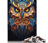 Puzzle Fleur de Cerisier et Panda 100% Carton recyclé, Puzzle rectangulaire pour Adultes et Enfants, Cadeau de Noël, 1 000 pièces (75 x 50 cm)