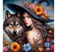 Puzzle Fleuriste Animal de 200 Pièces pour Adultes, Puzzles 200 pièces Adultes, Jigsaw Puzzle d'art pour Défi, Puzzles Coloré à Faire soi-même pour la Décoration de la Maison