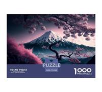 Puzzle Fleurs de Cerisier Japonais 1000 pièces pour Adultes Puzzle Jeux éducatifs 1000 pièces (75x50 cm)