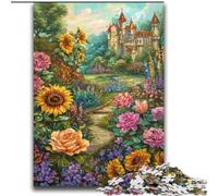 Puzzle Fleurs Tournesol 2000 pièces pour Adultes et Adolescents, Jeu Stimulant et Jeu Familial, Cadeau d'anniversaire, décoration Murale 70x100cm