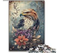 Puzzle Flower Eagle 2000 pièces pour Adultes et Adolescents, Jeu Familial Anti-Stress, défi Difficile, Superbes Cadeaux et Jouets 70x100cm
