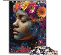 Puzzle Flower Girl 2000 pièces pour Adultes et Adolescents, Jeu Stimulant et Jeu Familial, Collection d'artistes, Beaux-Arts pour Les 14 Ans et Plus 70x100cm