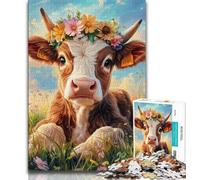 Puzzle Flower Yak pour Adolescents, 2 000 pièces, Aide Le Cerveau à exercer des Jouets addictifs pour cultiver la Patience, Une œuvre d'art 70x100cm