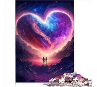 Puzzle for Adults Love of Spouse Cosmos Adult Puzzles by Cardboard Puzzle for Adults and Kids Age 14 Years Up for Kids and Adults Age 9 Years and up 1000pcs（26x38cm）