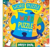 puzzle for kids ages 4-6: “Fun and easy word puzzles made just for little learners! Explore simple words about school, games, and the world around us while building reading and thinking skills.”