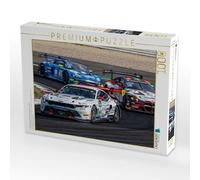 Puzzle · Ford Mustang GT3, Haupt Racing Team, Voiture n° 1 | 1000 pièces · Format assemblé 64 × 48 cm · CALVENDO Puzzle