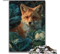 Puzzle Forest Fox 2000 pièces pour Adolescents, Jeux éducatifs, décoration d'intérieur, idéal pour la décoration de Bureau (70x100cm)
