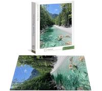 Puzzle Forêt 6000 Pièces Adultes, Puzzle 6000 Pièces pour Adultes et Enfants à Partir de 14 Ans, Lac Puzzles Bois de Qualité Supérieure avec Une Boîte d'emballage Exquise, Cadeau Femme/Homme H-4336