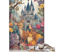 Puzzle Forêt Enchantée Fantaisie pour Adultes 300 Pièces (40x28cm)