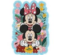Puzzle forme 300 pièces en bois : Mickey et Minnie Ravensburger G