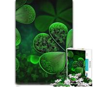 Puzzle Four Leaf Clover 1000pcs (38x26cm) pour Adultes | Un format puzzle traditionnel pendant les soirées d’hiver, pour se concentrer.