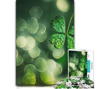 Puzzle Four Leaf Clover 1000pcs (52x38cm) Adulte | Choisissez un cadeau d’hiver pour adultes pour les réunions de fin d’année, pour se détendre.