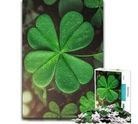 Puzzle Four Leaf Clover 1000pcs (52x38cm) Cadeau pour Passionnés | Activité puzzle relaxante les jours de pluie, pour partager un loisir.
