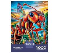 Puzzle Fourmi 1000 Pièces pour Adolescents Et EnfFourmis - Difficile Puzzles Jeu De Patience en Famille 52x38cm/1000pcs