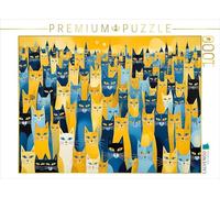 Puzzle · Fourmillement de Chats | 1000 pièces · Format assemblé 64 × 48 cm · CALVENDO Puzzle