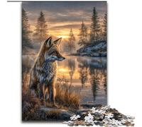 Puzzle Fox 1000 pièces, Jeu éducatif et décompressant pour Anniversaire et Noël (26x38cm)