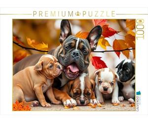 Puzzle · Françaisiefamilie | Câlins avec maman · 1000 pièces · Format assemblé 64 × 48 cm · CALVENDO Puzzle
