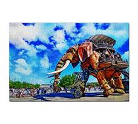 Puzzle France Machines de l'île Nantes pour adultes 1000 pièces en bois Cadeau souvenir de voyage