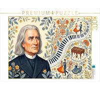 Puzzle · Franz Liszt (1811-1886 | 2000 pièces · Format assemblé 90 × 67 cm · CALVENDO Puzzle