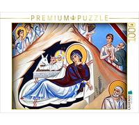 Puzzle · Fresque représentant Marie et la naissance de Jésus dans la | cathédrale Vladimir sur l'île de Valaam · 1000 pièces · Format assemblé 64 × 48 cm · CALVENDO Puzzle