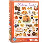 Puzzle Halloween Treats Eurographics 1000 pièces - Dessins animés et BD