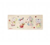 Puzzle Friends - Puzzle en bois avec animaux