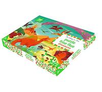 puzzle frise fluo dinosaures - 150 pièces