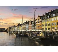 Puzzle from Photo Custom Jigsaw Puzzle Unique Birthday Present Suitable for Children Family and Friends Personalized Puzzle-1500 Piece-Wood Copenhagen Denmark Marinas (57x87cm)