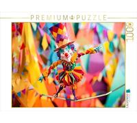 Puzzle · Funambule en Papier au Cirque | Funambule en papier au cirque · 1000 pièces · Format assemblé 64 × 48 cm · CALVENDO Puzzle