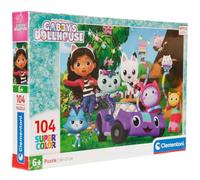 Clementoni - Puzzle enfant Gabby's Dollhouse - 104 pièces - Fabriqué en Italie (25034)