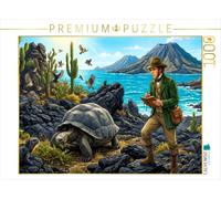 Puzzle · Galápagos remet en Question Ses certitudes | Charles Darwin · La découverte de l'évolution · 1000 pièces · Format assemblé 64 × 48 cm · CALVENDO Puzzle