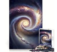 Puzzle Galaxie d'Andromède pour Adolescents, 1000 pièces, Exercice Mental, Distraction Douce, découpe précise, Cadeau de Noël (38x26cm)