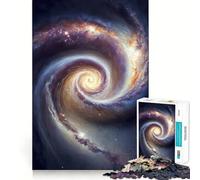 Puzzle Galaxie d'Andromède pour Adolescents 1000 pièces,Jeu de réflexion Amusant,Connexion Fluide et captivante pour Passer Le Temps (38x52cm)